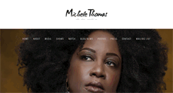 Desktop Screenshot of michelethomasmusic.com